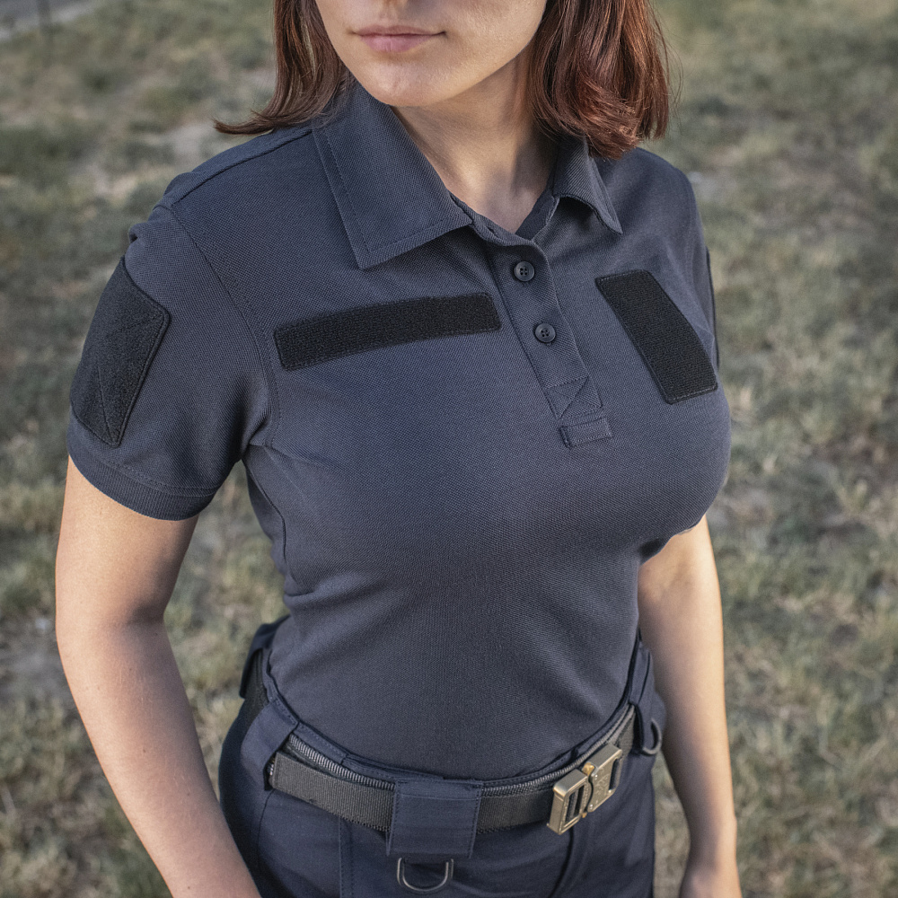 Поло М-Тас тактичне Lady Dark Navy Blue 65/35 Фото 3